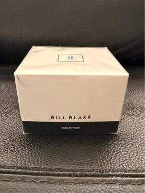 BILL BLASS Body Powder New in box Discontinued Sealed Italy 3.4oz 100gr